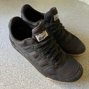 Onitsuka Tiger by Asics Black Sneakers Sleek Design Casual Wear